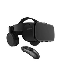 스마트글라스 vr기계 가상현실게임 안경 헤드셋 bobo bobo z6 casque 폰, 블랙 052