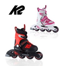 [케이투 스케이트] ★[K2]챔프 아동인라인 5단계 사이즈조절, 사이즈:02_챔프걸L [220~255mm]