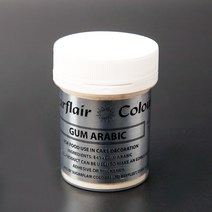 파스텔크래프트 슈가플레어 Sugarflair Gum Arabic Superior Grade 20g Gum Arabic 검 아라빅 복층 F( EX-10-157), 1개