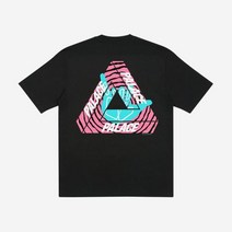 팔라스 트라이주티드 샤카 티셔츠 블랙 - 20FW Palace Tri-Zooted Shakka T-Shirt Black 남성 반팔티셔츠