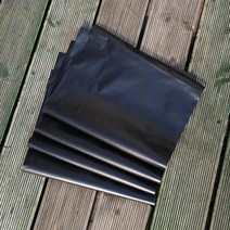 [KT알파쇼핑]택배 봉투 (HDPE) 6호 25cmX35cm +4cm -검정 50매