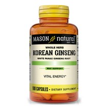 매이슨네츄럴스 코리안 진생 캡슐 무설탕, 100개입, 1개