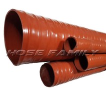 실리콘내열호스 45mm X 5M /고열호스/국내산/화이바/고열닥트호스/열풍호스/흡진/배기/호스, 1개