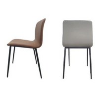 헤브투바이 카페 인테리어 레스토랑 식당 철재 업소용 가정용 디자인 화장대 의자 체어, 블랙