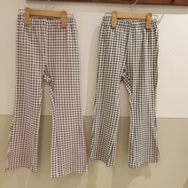일로딜로 부평점 여름상품 60% 고방 체크로 구김이 없는 면소재로 편안하게 입을 수 있는 멋진 부츠컷 레깅스