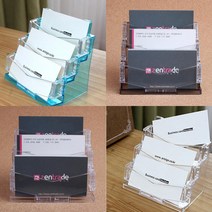 컬러 쿠폰함 명함 꽃이 쿠폰 보관함 계단 꽂이 네일샵 명함곽 카페 명함통 거치대 케이스 플라스틱 정리대 정리함 미용실 칸막이 개업선물 꽂이함 보관 분류 박스 진열 스탠드 3단, 검정