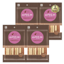 라이브잇 피제이코리아 자연소재 져키 스틱형, 44개입, 180g, 어포&오리고기 맛