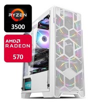 마이컴 추천 게이밍PC AMD 라이젠5 2600 무상출장A/S 1년 화이트 전성시대
