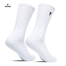 유스업 논슬립 미끄럼방지 축구 풋살 양말 하프 삭스, M사이즈 (2켤레)