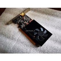 GeForce GT1030 LP 2GB 384SP GDDR5 비디오 카드 DVI HDMI 포트 중고, 한개옵션0