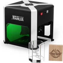 소형레이저각인기 레이저마킹기 레이저각인기 wainlux wood laser engraver cnc 3000mw laser 절단 조각 기계 for studio diy mini, 유럽 ​​연합