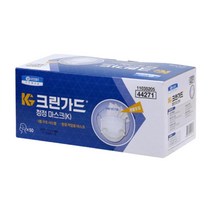 국산 개별포장 크린가드 일회용 청정 마스크 50매 44271, 단품, 단품