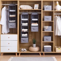 [RAΕ] 행잉오거나이저 옷장수납함 모자보관함 서랍 걸이 소품 속옷 보관함 정리함 오거나이저 양말 수납함 ▷_4Ε470Ea, Εz_서랍2개