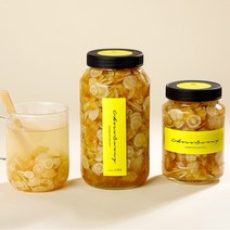 [초코써니 약돌배약도라지청] 배도라지 카페 수제청 과일청 500g 답례품 차 선물 세트, 500g약돌배약도라지대추생강청(효녀효부청)