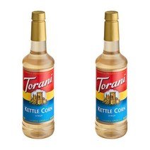 Torani 토라니 케틀 콘 시럽 750Ml 2개