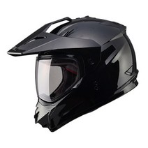 [SOL]SS-1 솔리드 블랙 오프로드 오토바이헬멧, L