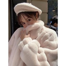 페이크퍼코트 에코 퍼 토끼털 자켓 털잠바 코트