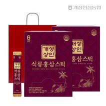 [개성상인] 실속형 대용량 석류홍삼스틱 10mlx100포x2개 / 200포, 없음, 2개