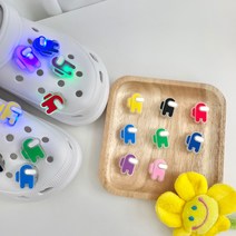 [Ver 6] 어몽어스 야광 LED [단품] 실내화 슬리퍼 꾸미기