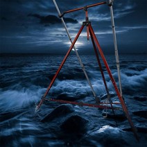 [인터맥스] 초원투 삼각받침대 서프대 원투낚시대 받침대