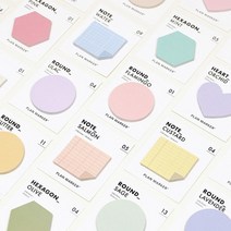제이트리Plan marker L 플랜마커 점착식메모지 접착 식노트 스티커 용지+jaytreㄷ, 선택_HX01_핑크
