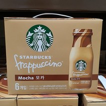 [스타벅스] 6병 프라푸치노 모카 281ml × 6개입 (대가상회), Frappuccino