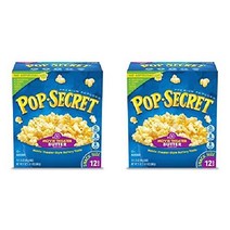 1+1 팝시크릿 버터 팝콘 전자렌지 Pop Secret 1.75oz (12개 팩), 1.75온스(24개 팩)