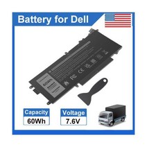 교체 K5XWW 배터리 for Dell Latitude 5289 7389 7390 2-in-1 71TG4 X49C1, X49C1 0X49C1
