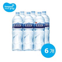 동원 동원샘물, 2L, 6개