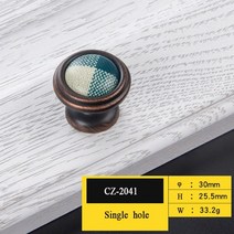 골동품 세라믹 캐비닛 핸들 아연 합금 서랍 손잡이 옷장 도어 핸들 아침 유럽 가구 핸들, cz-2041