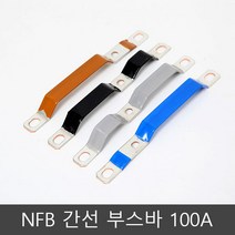 2P 100AF 메인 MCCB 103 104N NFB 부스바 간선 분기 차단기 분전반 분전함 제작 갈색 검정 회색 파랑, 2개