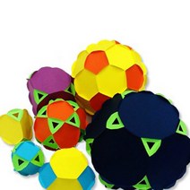 수학쫑이 준정다면체 기본 만들기(7종) DFU체험교구