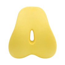 COSYEVNO 등받이 쿠션 보들보들 편안함 지주 다용도, 메모리 면 허리 패드 코어, 40*40*11cm