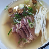 정반가 깔끔한 국물 부드러운 갈비살 뼈 없는 수제 갈비탕, 700g, 1팩