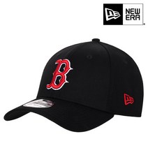 뉴에라 공용 보스턴 레드삭스 리그 에센셜 3930 볼캡 블랙레드 60112578, 60112578_블랙레드, SM