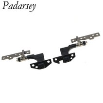 Padarsey-교체용 노트북 LCD 화면 경첩 왼쪽 및 오른쪽 세트 델 에일리언웨어 M14X R1 R2 시리즈, 한개옵션0