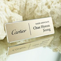 신주부식 금속명찰제작 엣지 호텔 병원 자석 명찰, 선택02.엣지_실버_70x25mm, 옷핀+집게