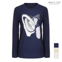 [정상가:59 000][데일리스트] 데일리 포인트 긴팔티셔츠2MDBALTS1331