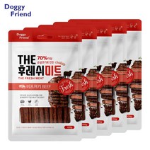 애견 비타민B 근육성장 비프 100g 5개 동결 노견간식