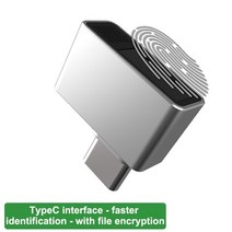 출입통제시스템 지문인식기 근태관리기 Windows 7 10 11용 tec type-c usb fingerpr 지문 판독기 모듈 hello 동글 노트북용 생체 인식 스캐너 자물쇠, 유9