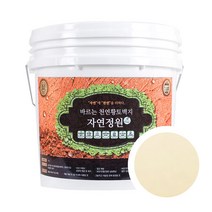 바른황토 바르는 천연 황토 편백 벽지 페인트 자연정원, 베이지, 20kg