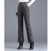 부츠컷 덕다운 패딩 바지 여성 골프 연습복 연습 복장 겨울 여자 팬츠 오리털