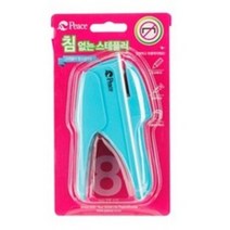 펜코리아(디오피스) 평화 침 없는 스테플러, 1개, 하늘