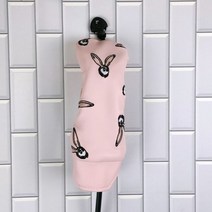 아이언통커버 유틸 드라이버 커버 핑크 색상 토끼 클럽 우드 헤드 페어웨이 우드 클럽 헤드 보호 및 퍼터, 잡종