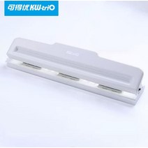제본기 열제본기 스프링제본기 가정용제본기 KW-trio 9 홀 종이 펀치 B5 18K 노트북 스크랩북 일기 플래너, 02 gray_01 9 hole