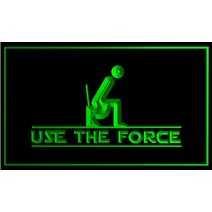 카페 네온 사인 조명 간판 use force funny wc toilet led 네온, 자주색, 폭300×높이200mm