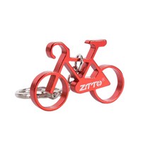 가벼운미니벨로 자전거 ZTTO 전기 자전거 키 체인 미니 ebike 부품 스포티 한 남자 그림 열쇠 고리 악세사, 02 1pcs red