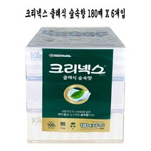 크리넥스 클래식 숲속향 각티슈 180매 x 6입 - O jjunsang*27865168EA, 이준상 쿠팡 본상품선택