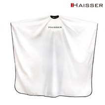 헤이져 헤어 커트보 미용 보자기 커트 염색 가운 대형, 화이트, 1개