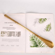 빈티지 인도 구두 주걱 황동 엔틱 신발주걱, 단일사이즈, I